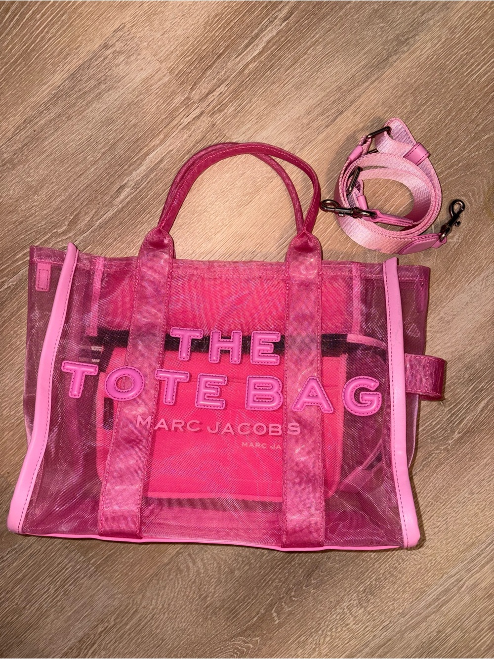 Medium Marc Jacobs Mesh The Tote Bag